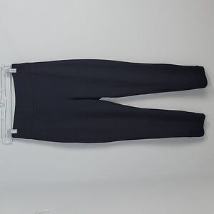 Express black leggings Faux back pockets 6469 high wiasted